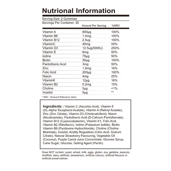 Multi Vitamins Gummies