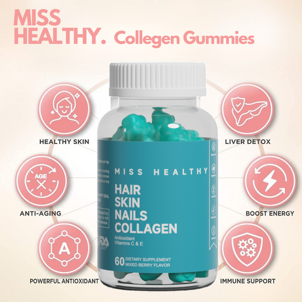 Hair Skin & Nails  Collagen Gummies